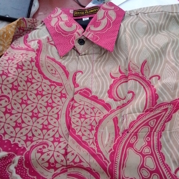 Bimasena Kemeja Batik Pria Full Furing Bahan Katun Halus Primisima