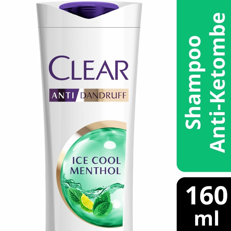 Clear Shampoo Ice Cool Menthol Unisex 160ml