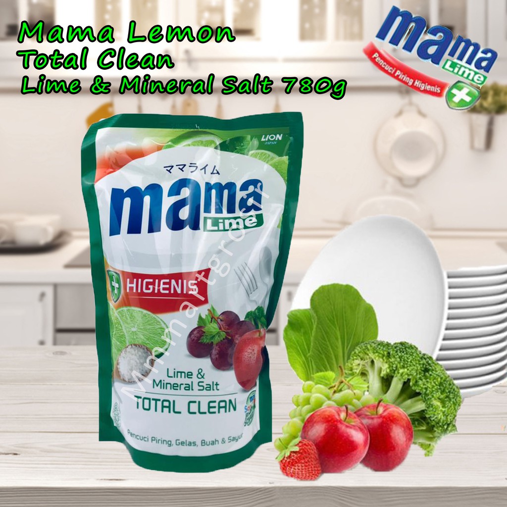 Mama Lime / Total Clean / Lime &amp; Mineral Salt / 680ml