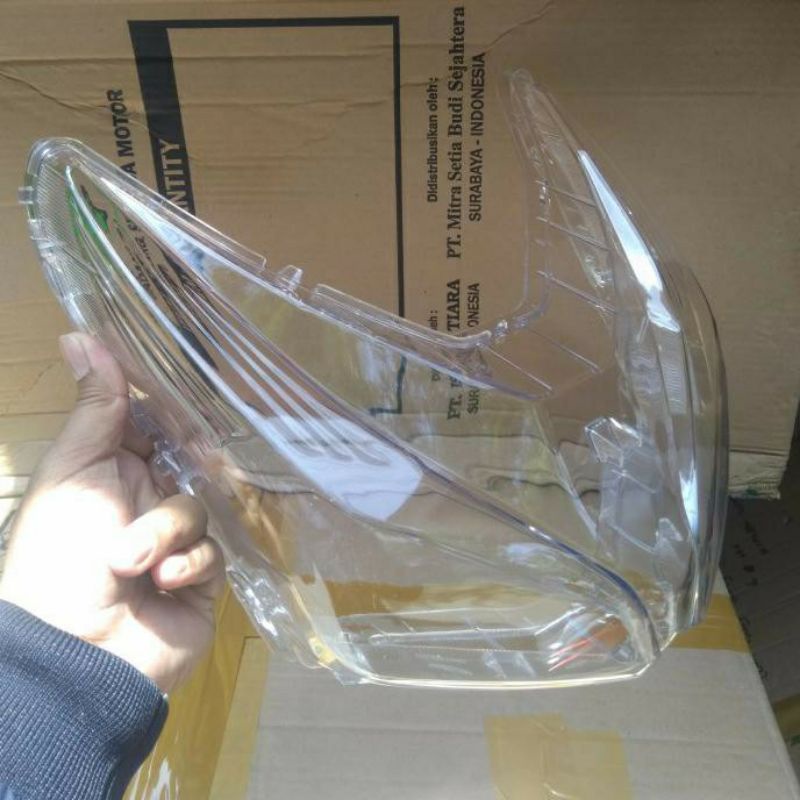 kaca Mika Lampu Depan Honda Vario 110 Fi Led 2014-2020 Original Stanley