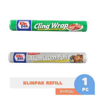 Klin Pak Cling Wrap Refill 30 m x 30 cm dan Aluminium Foil