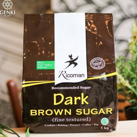 

Ricoman Dark Brown Sugar 1kg