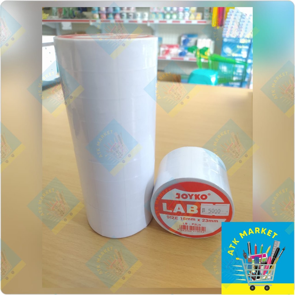 

Refill/Isi Label Harga/ Price Label Joyko 2 Baris LB-P2LN Merah