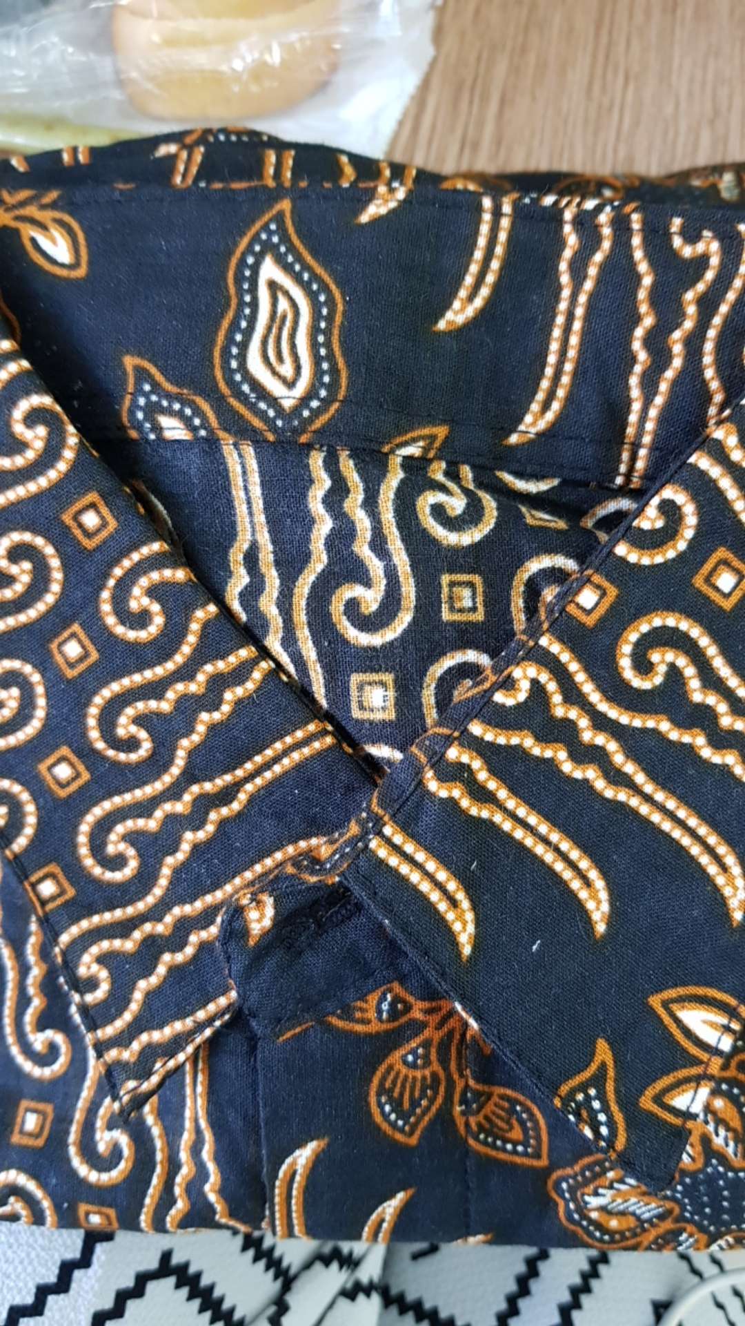 Set Couple Mini Blouse Brown Maura Couple - Sania Ruffle Batik Couple Ori Ndoro Jowi Suryandhanu Dnt