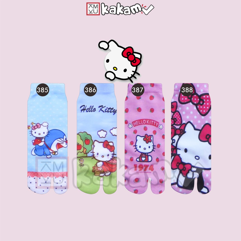 Kaos Kaki Jempol Anak Printing Karakter  LOL, Helloo Kitty, Unicorn, Cars 20