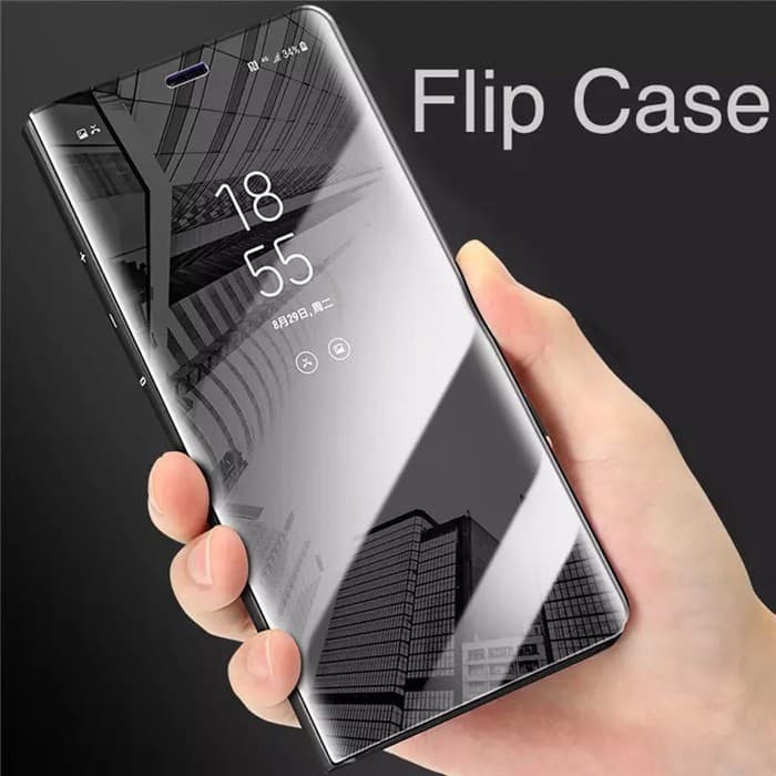 VIVO Y20 Y20i FLIP CASE CLEAR VIEW STANDING COVER