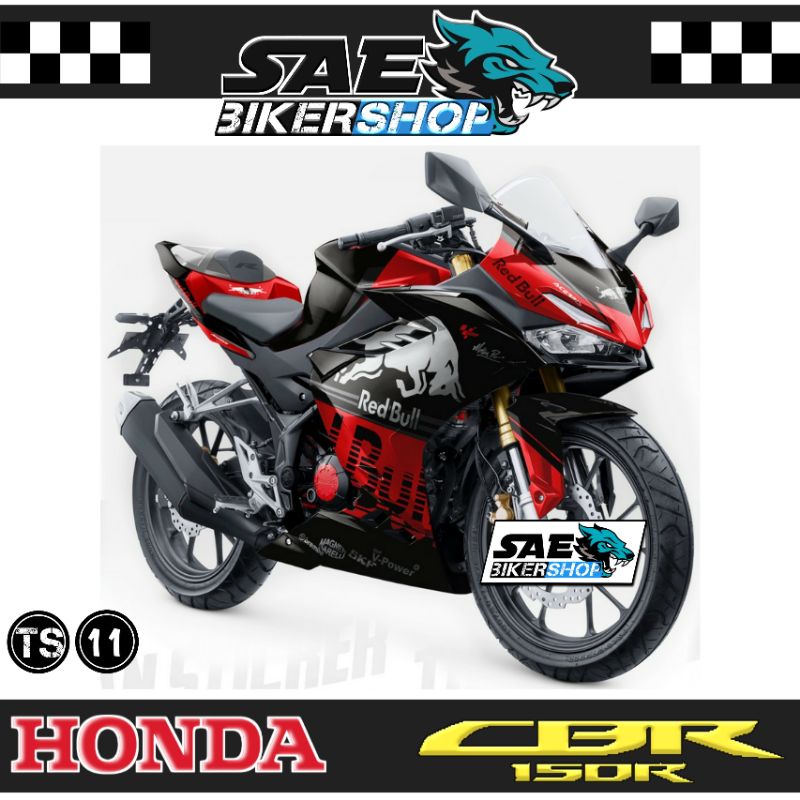 Decal Sticker Fullbody All New CBR150R 2021 Redbull