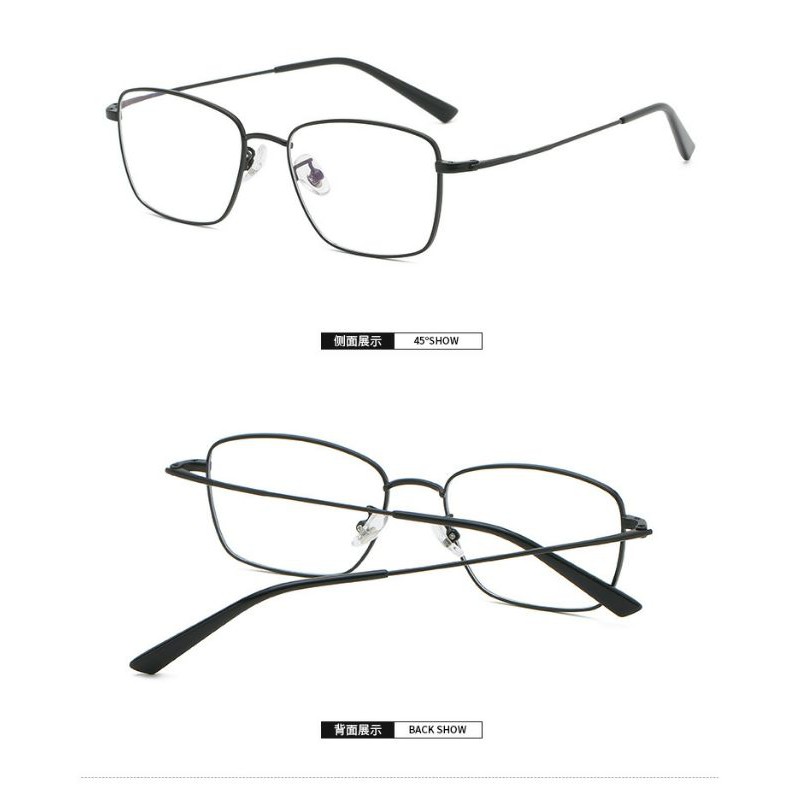 Kacamata Anti Radiasi Lensa Minus Kacamata Minus Bingkai Metal