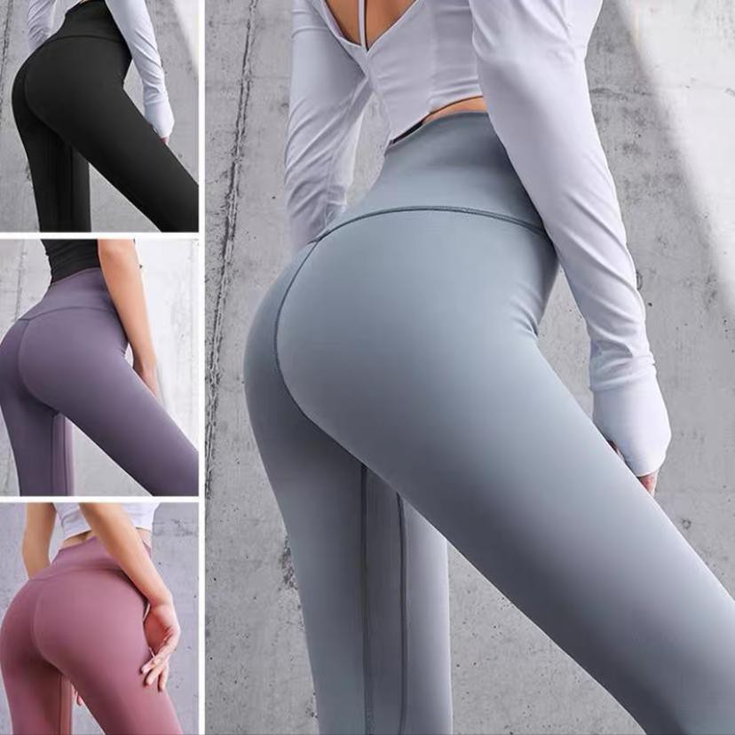 ASOKA Celana Legging Sport Olahraga Import Legging Lulu HQ