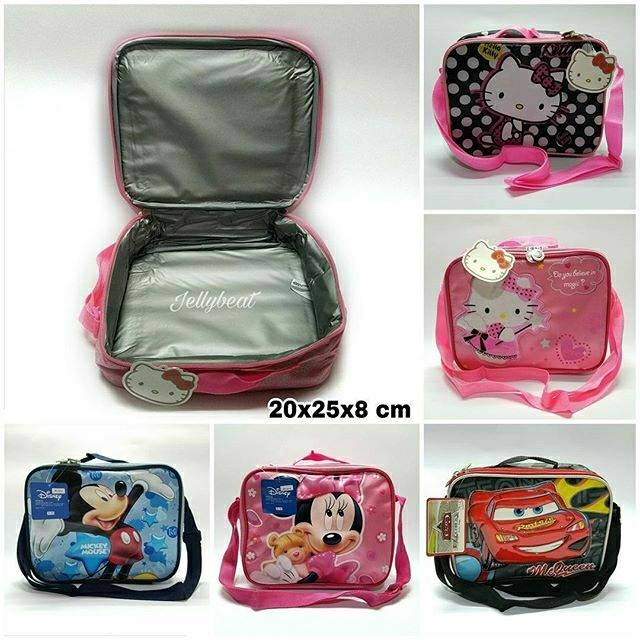 3 in 1 Tas Selempang Ori Serbaguna / Tas lunch box bekal bag kotak makan yooyee tahan panas