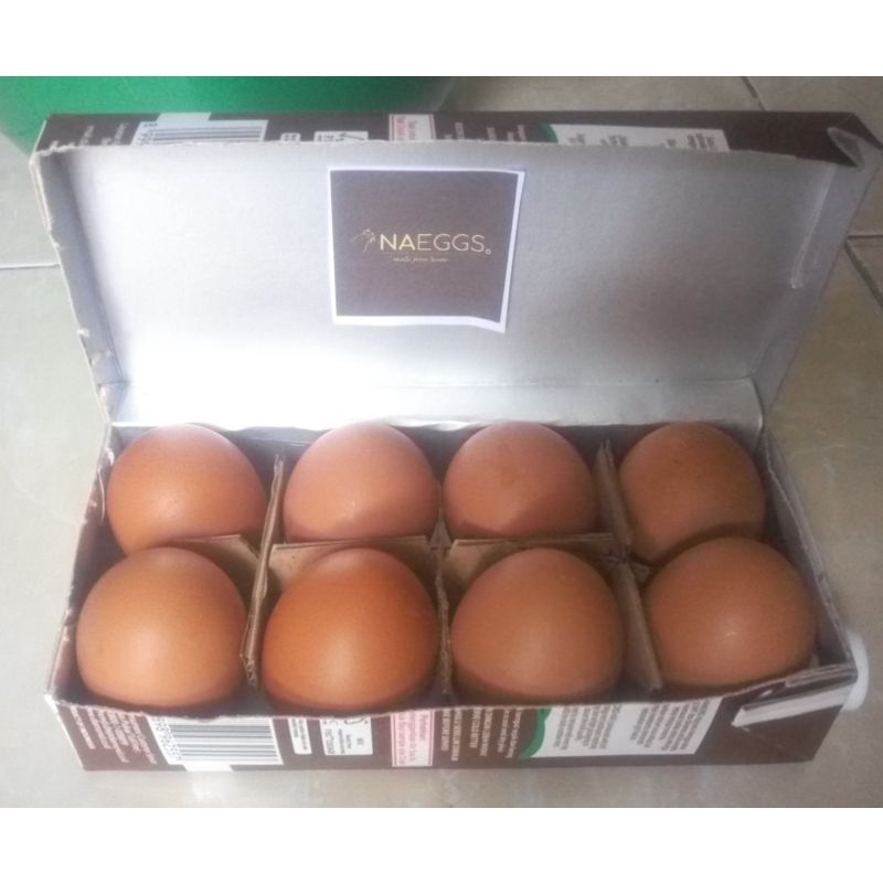 

NAEgg Telur Ayam Negeri isi 8 butir (+/-. 0,5)