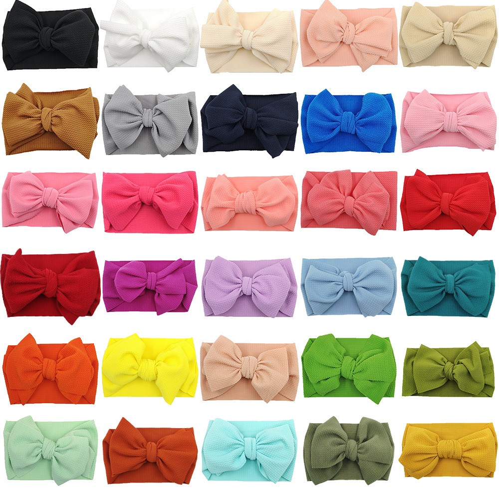 (Big Bow) Bandana bayi headband jumbo premium import pita anak perempuan catalog QUIN NB