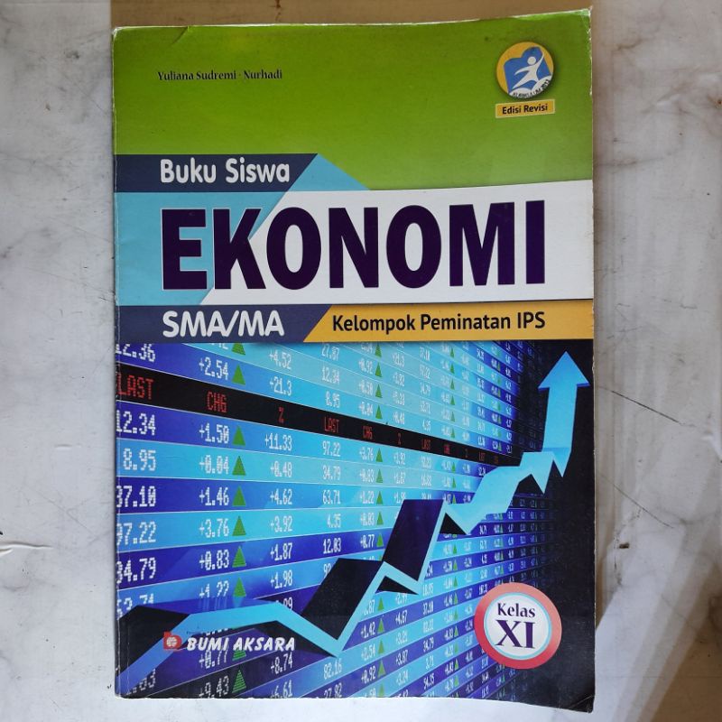 Preloved Bekas EKONOMI SMA KELAS 11 XI Bumi Aksara Yuliana-Nurhadi