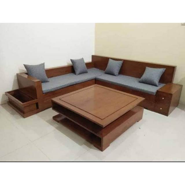 KURSI SUDUT MINIMALIS + MATRAS BANTALAN