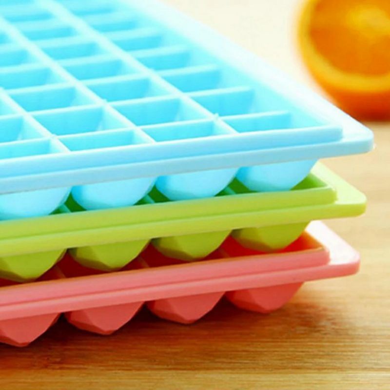 Sgmshop Kotak 60 96 Cetakan Es Batu ice cube mold kulkas dapur coklat puding