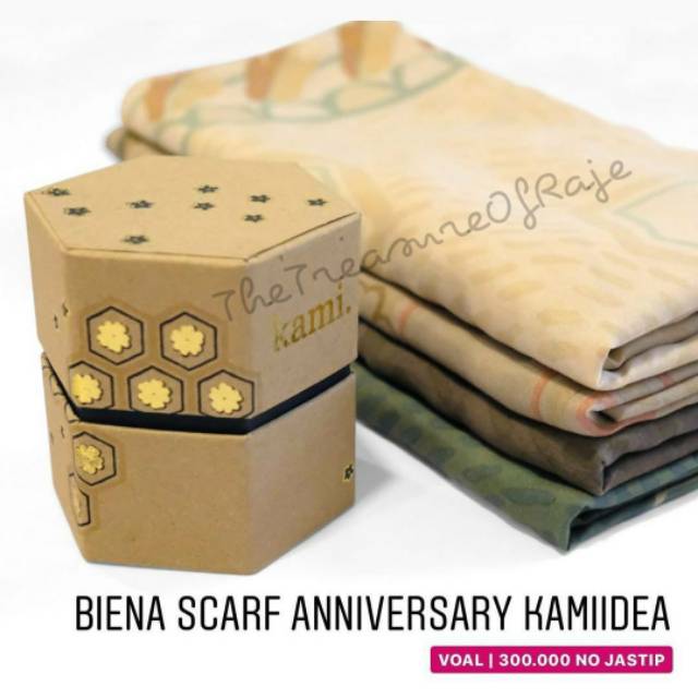Biena Scarf Anniversary Kamiidea Kami