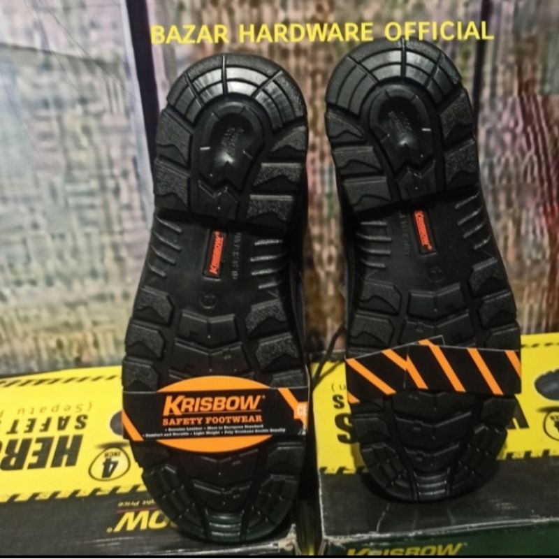 KRISBOW- SAFETY SHOES- SEPATU PENGAMAN HERCULES 4 INC- 44