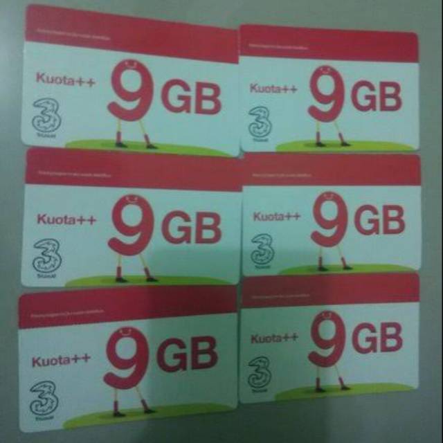 Kuota Tri 9GB