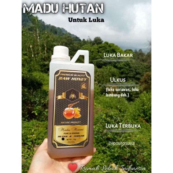 

MADU HUTAN MURNI/KLANCENG/TEUWEL/AKASIA/CADAS SUMATRA 1kg