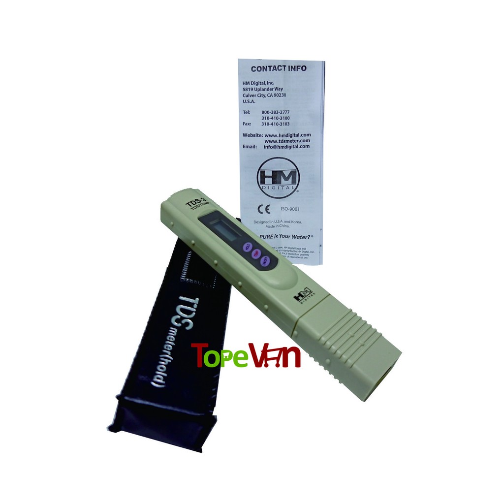 TDS Meter TDS-3 HM Original (Calibrated)