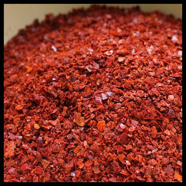 

Spesial Promo - Gochugaru / Gochukaru / Bubuk Cabe Korea Import Halal (500G Share)