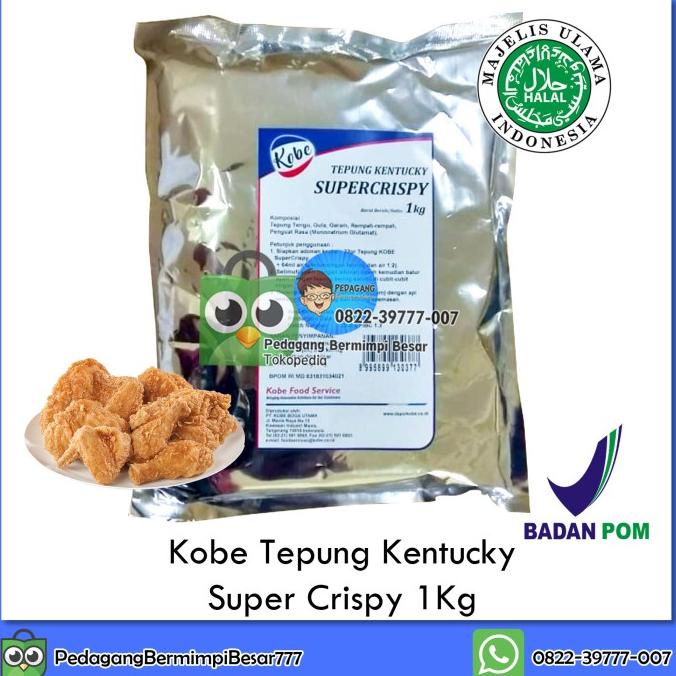 

Kobe Tepung Kentucky Super Crispy 1Kg | Tepung Fried Chicken