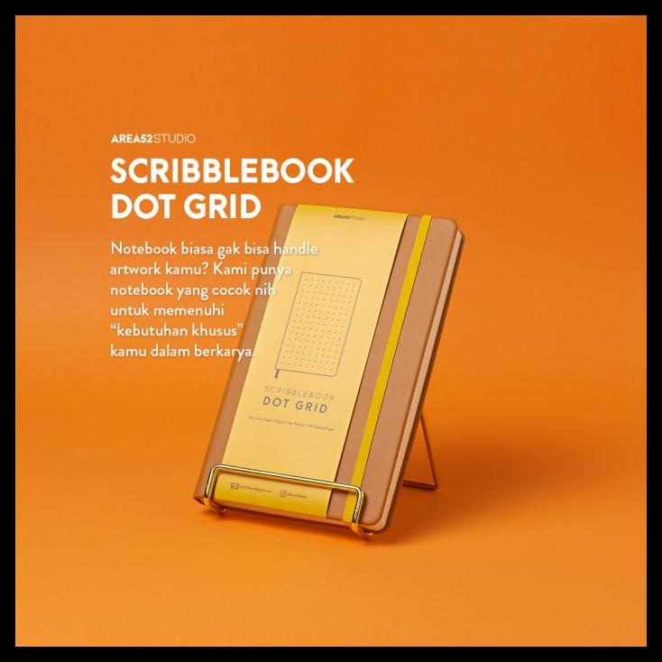 

TERBARU SCRIBBLEBOOK DOT GRID / BULLET JOURNAL / PLANNER BY AREA52 TERBARU