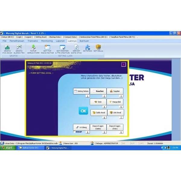 Software Pulsa Konter Otomatis Sko