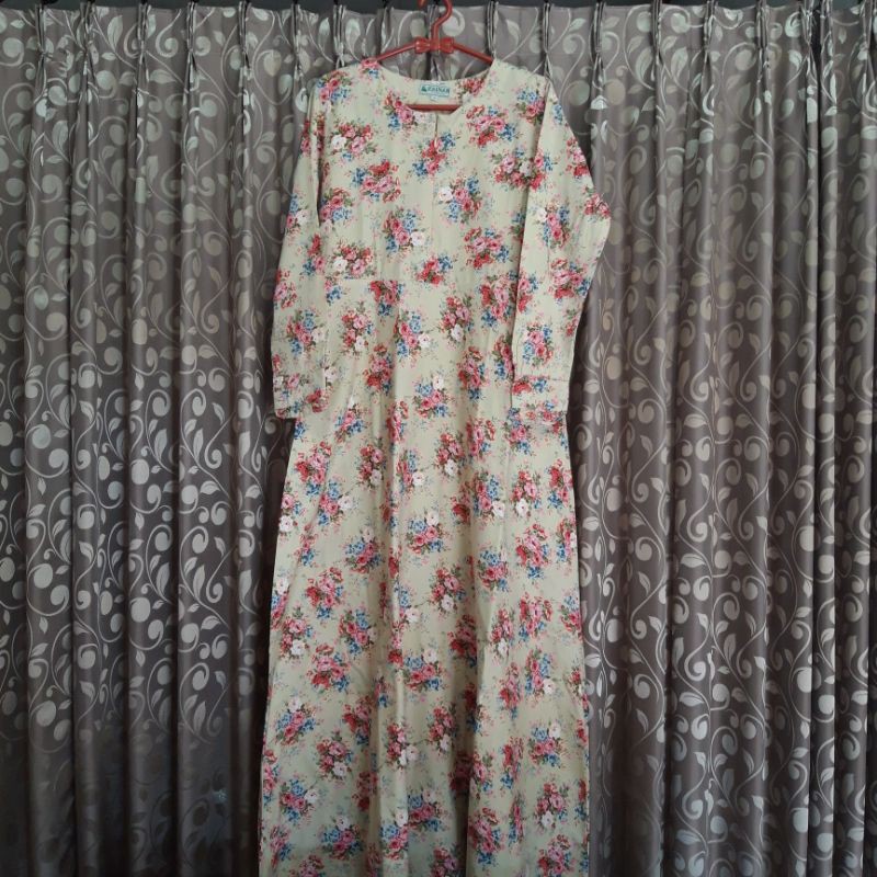 [Preloved] Gamis Zainab Collection & Free Pashmina Instan