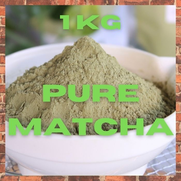 

(BISA COD) Bubuk Matcha Asli Kemasan 1kg Halal MUI 100% Pure Matcha Powder