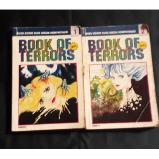 Komik bekas serial misteri mini seri book of terrors