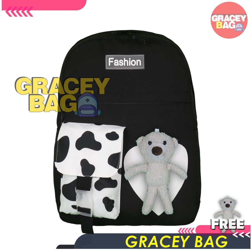 GB-1665 Tas Ransel Anak Perempuan / Remaja Import