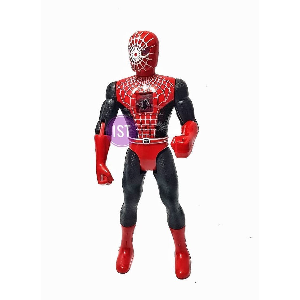 Mainan Anak Robot SPIDERMAN Besar Lampu Dan Suara No SH-1