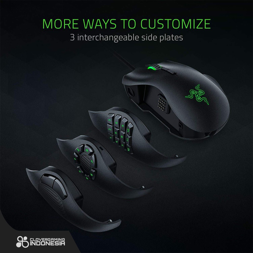 Razer Naga Trinity Wired Gaming Mouse