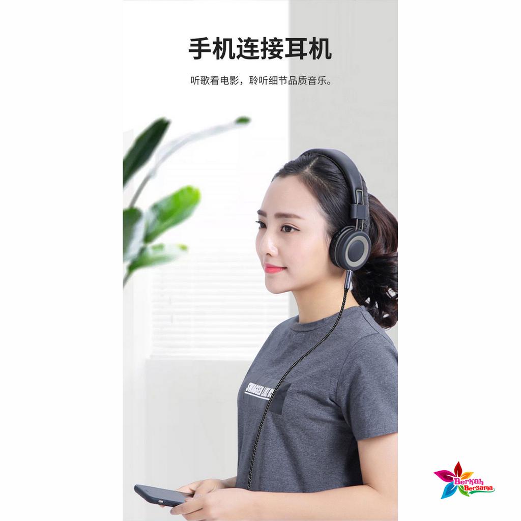 DIINAMI kabel iphone Lightning to aux 3.5mm Type C To Jack 3.5MM Premium Nylon kabel Audio BB8296