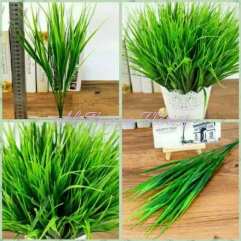 daun Ilalang/Rumput Hias/Daun Dekorasi/Rumput Plastik/Rumput Artificial