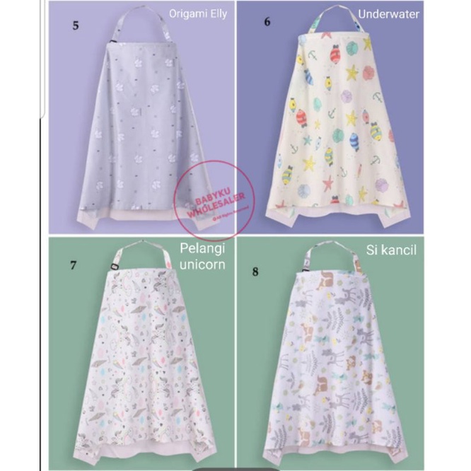 Nursing cover apron kain penutup menyusui