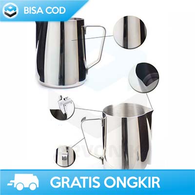 GELAS KOPI STAINLESS STEEL TAHAN PANAS ONETWOCUPS J068 ORIGINAL - PITCHER SET 350 ML KOPI ESPRESSO