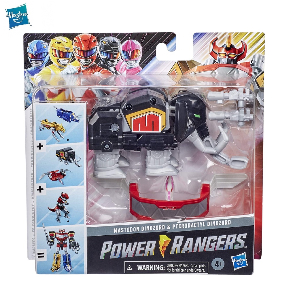 POWER RANGERS Mighty Morphin Mastodon & Pterodactyl Dinozord