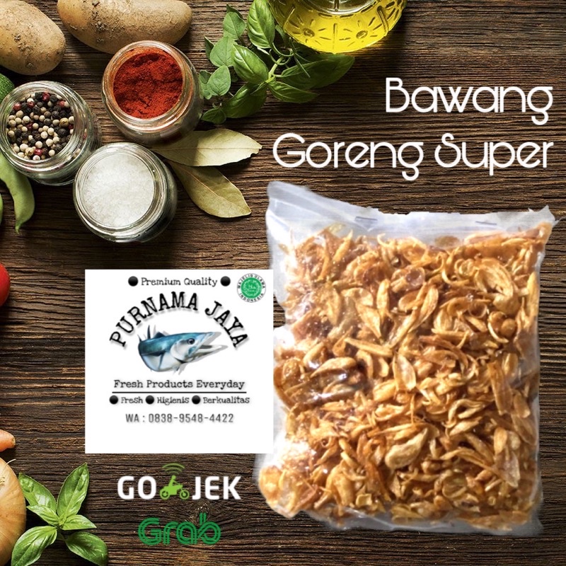 

Bawang Goreng Super Per Bungkus Enak Segar Fresh