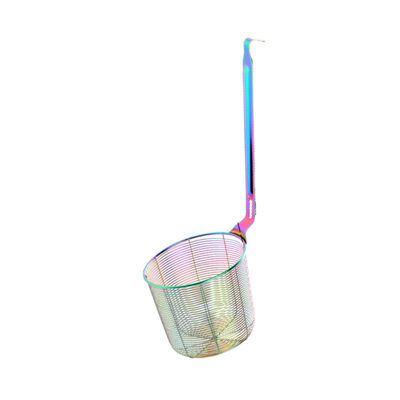 Btsg Keranjang Saringan Mie / Pangsit / Kentang Goreng / Sayuran Bahan Stainless Steel