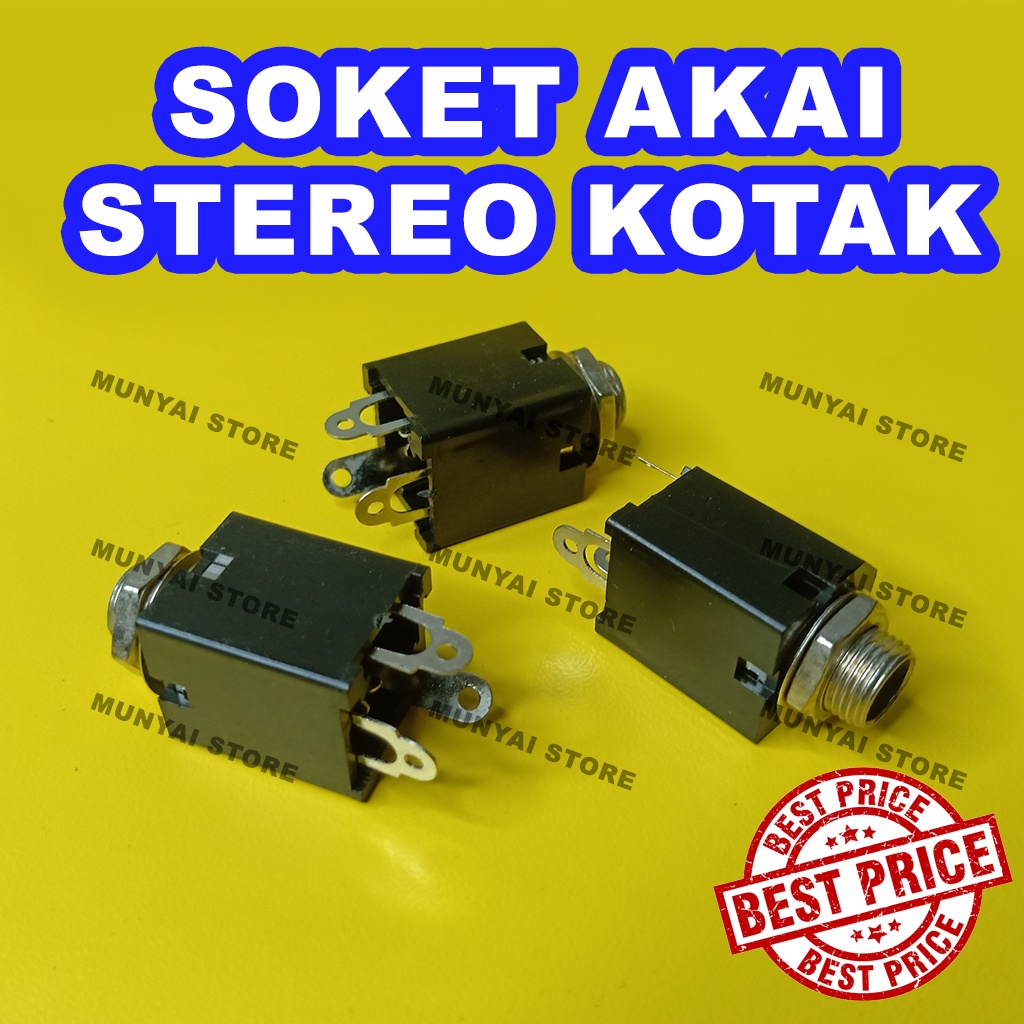 SOKET AKAI STEREO / SOKET MIC PANEL MIC  GITAR BAS KEYBOARD / SOKET MIC STEREO / SOKET MIC AKAI / SO