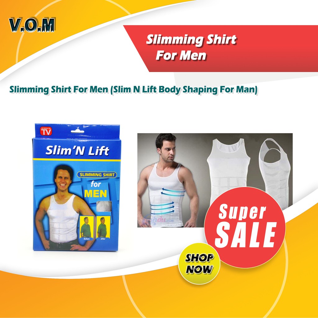 Slimming Shirt For Men (Slim N Lift Body Shaping For Man) - 0367