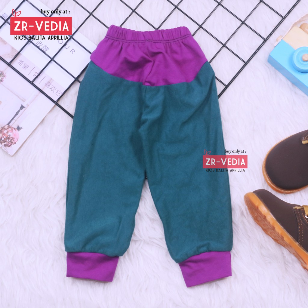 Jogger Sport Bayi - 2 Tahun / Celana Panjang Anak Laki-Laki Polos Import Murah Joger Denim Adem