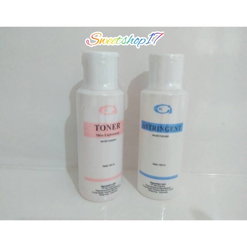 Toner Merah/Putih(Astringent) 100 ml, Bio-Kusuma | 100% Original