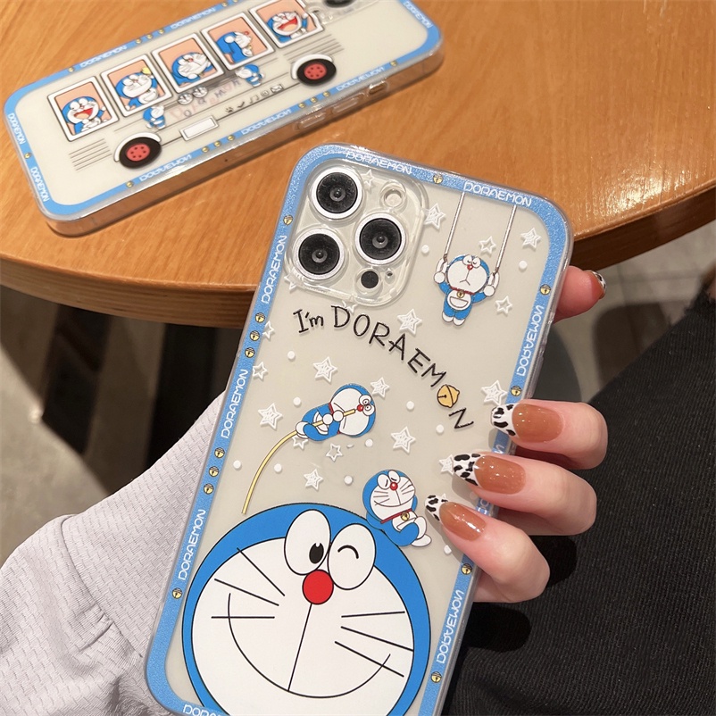 【Ready Stock】Infinix Hot 12 11 11s 10 10T 10i 10s NFC Play Infinix Note 12 G96 11s 11 Pro Hot 9 Play Infinix Smart 9 8 7 6 5 4 Pro Smart 5 2020 Zero 5G Case Anime Doraemon Lens protection Phone Case Silicone Soft Protective Cover