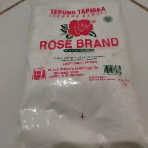 

Tepung tapioka rose brand 250 gram