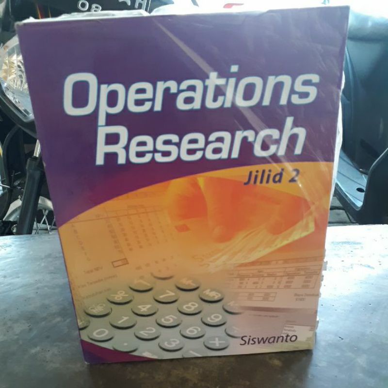 

BUKU ORIGINAL OPERATIONS RESEARCH 2 SISWANTO