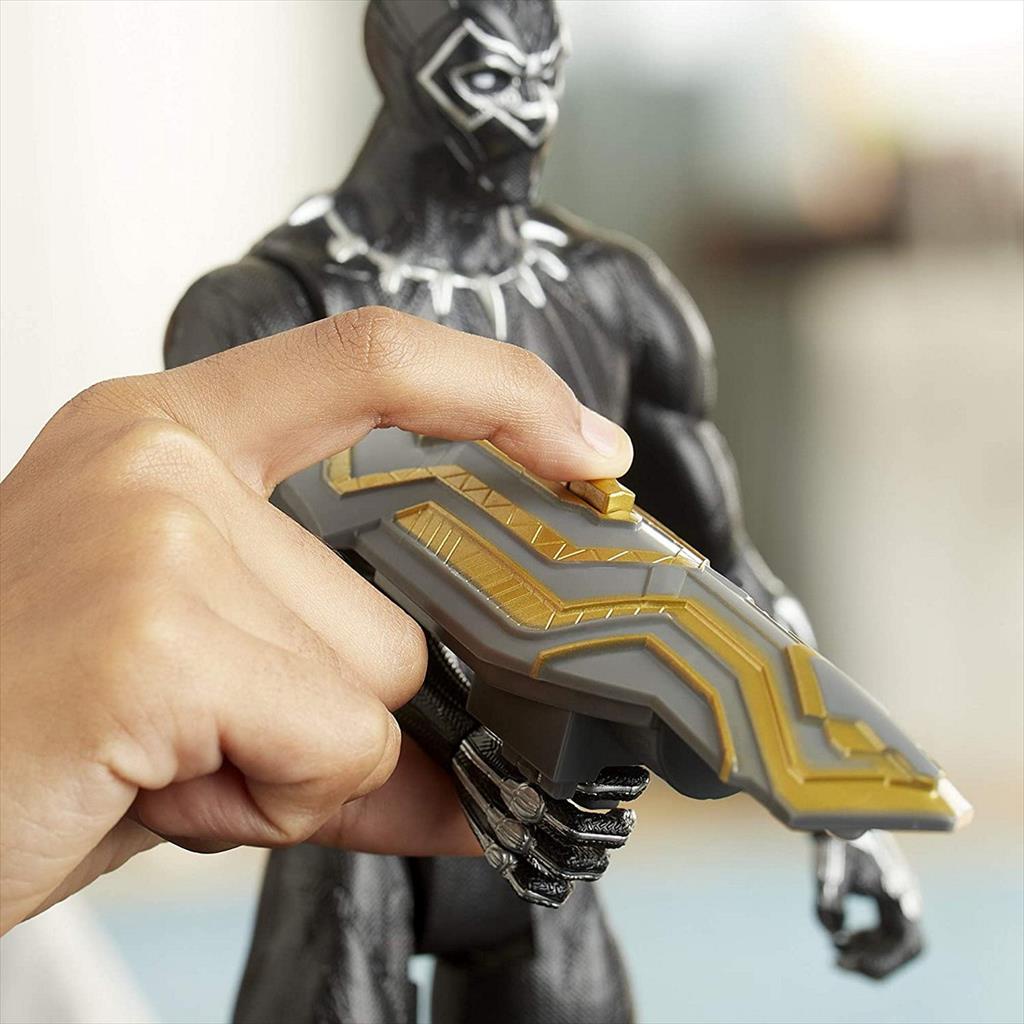 Hasbro E7388 Avengers Black Panther Titan Hero Series Blast Gear