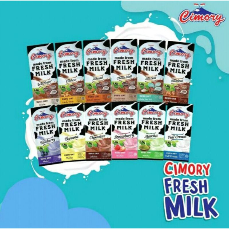 

cimory uht fresh milk 250ml